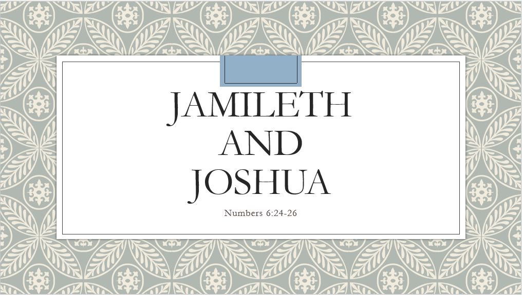 Joshua and Jamileth’s Wedding Day!