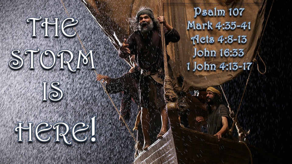 The Storm is Here