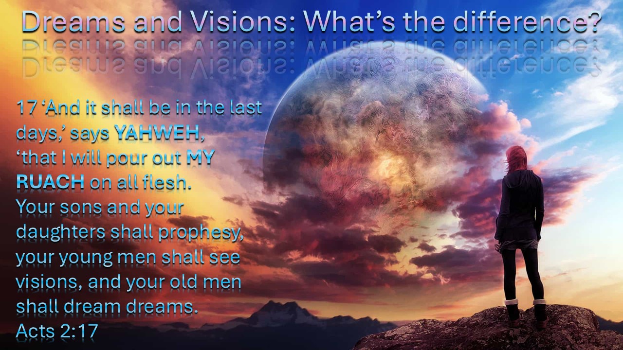 Dreams and Visions, What’s the difference?